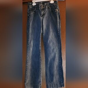 Women's Blue Straight Jeans